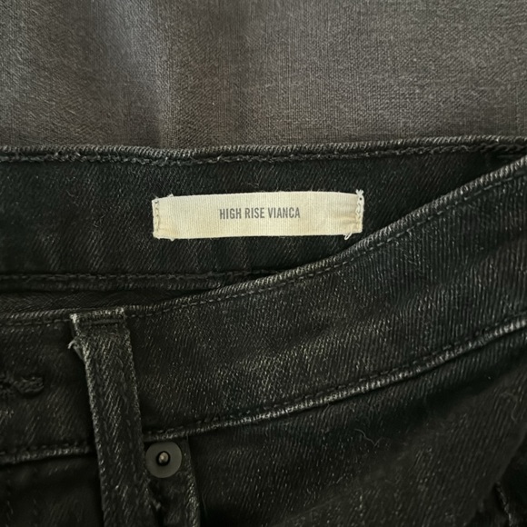 *LIKE NEW* Nili Lotan High Rise Vianca Cropped Distressed Jeans 27 - Picture 4 of 6